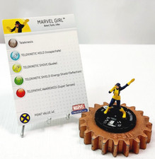 Marvel HEROCLIX Mutations  Monsters Set Common 001 Marvel Girl w/Card