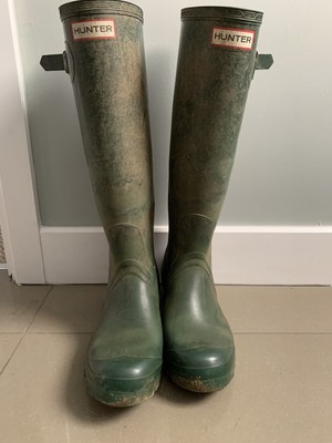 womens hunter wellies size 6