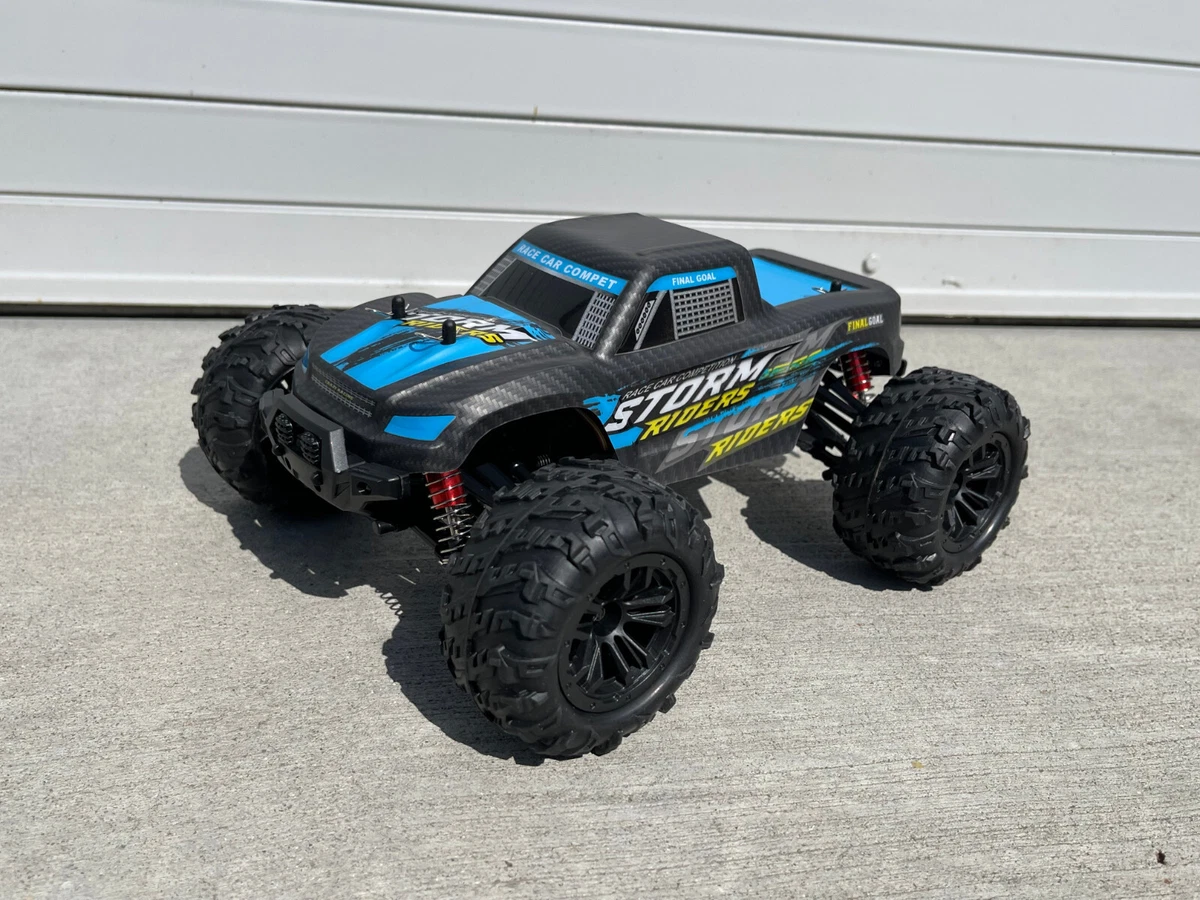 1 16 Storm RC Car High Speed Brushed Motor 4WD Monster Race Truck