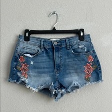 Mudd stretch high rise short junior 9