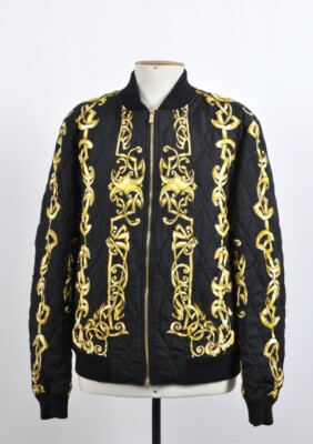 Versace Herren Jacke Größe 52IT sehr guter Zustand 100% Seide