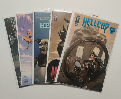 HELLCOP  # 1, 2, 4, 5, 6 COMIC IMAGE 2022 10 Lot 1st Prints Haberlin Variants