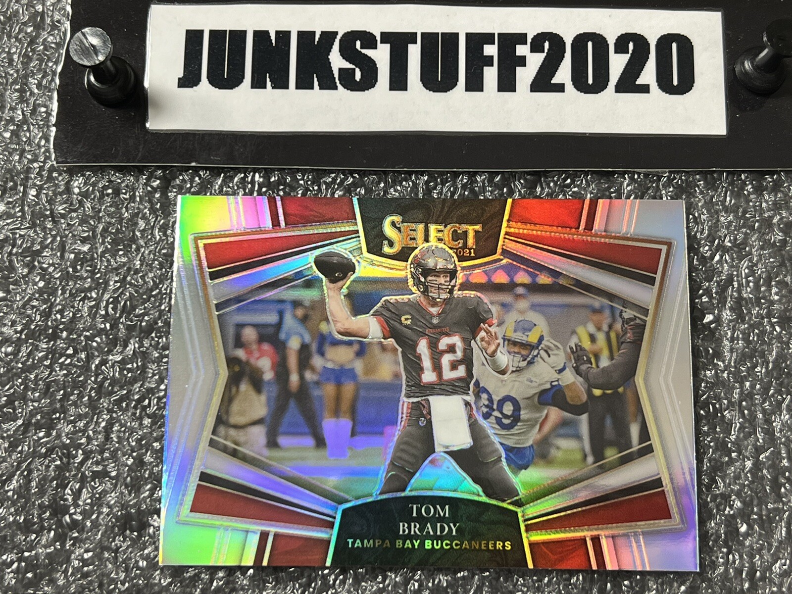 2021 Select Tom Brady Snapshots Photo SP Silver Prizm #SS-8 Tampa Bay Buccaneers