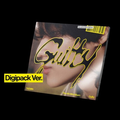 SHINEE TAEMIN GUILTY 4th Mini Album DIGIPACK Ver./CD+Photo Book+Card+Poster+GIFT
