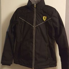 Ferrari Scuderia Black Jacket Sz M - Nwot