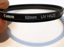 Canon 52mm Filter UV-Haze for 50mm f1.8 FD - OEM Genuine