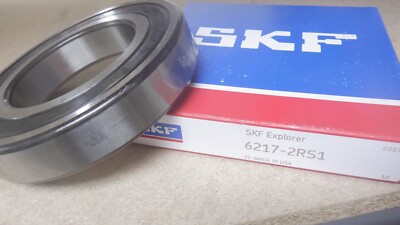 SKF 6217 2RS1 DEEP GROOVE BALL BEARING, RUBBER SEALED 85x150x28mm. | eBay