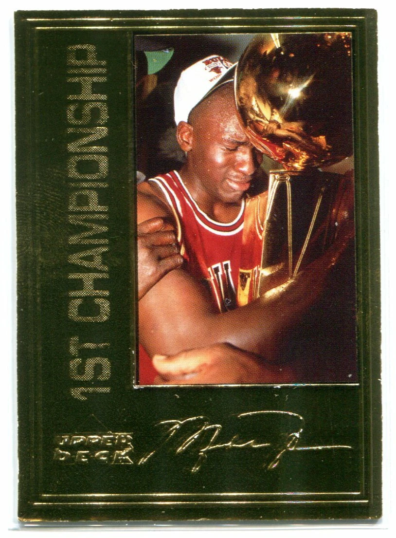 Michael jordan deals 1st championship