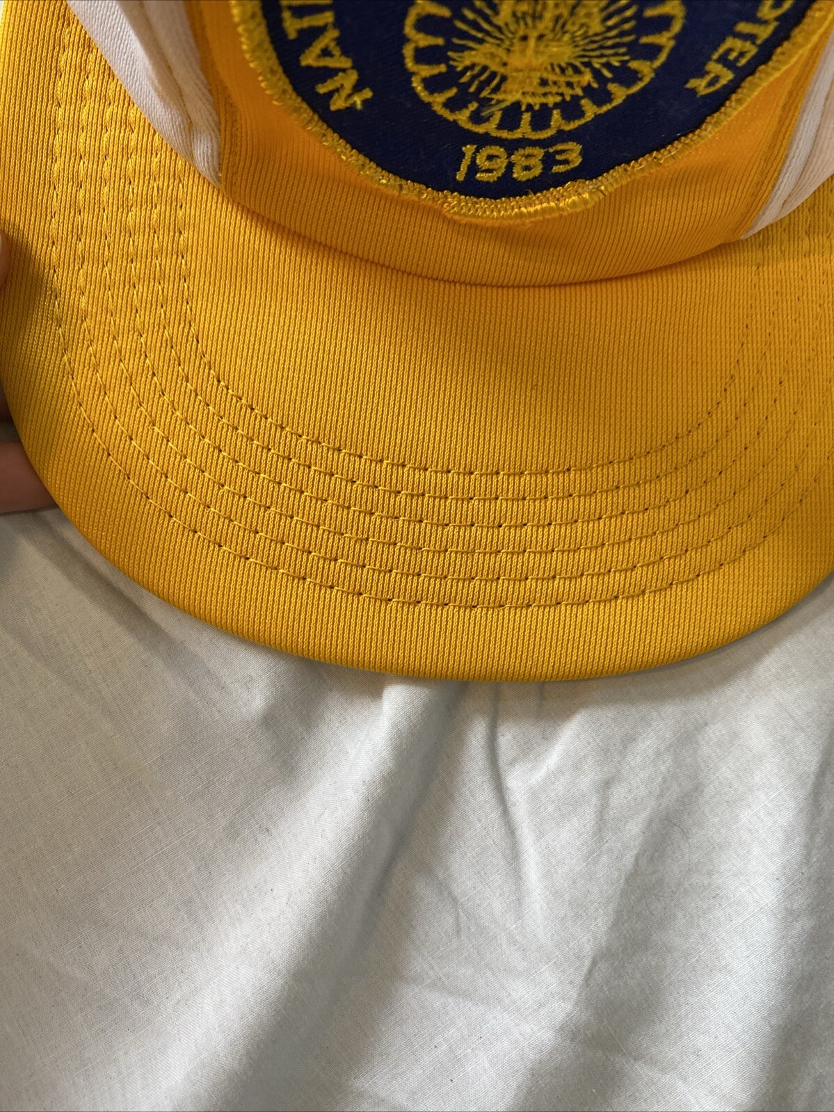 FFA National 100% Plus Chapter 1983 Patch Yellow … - image 7