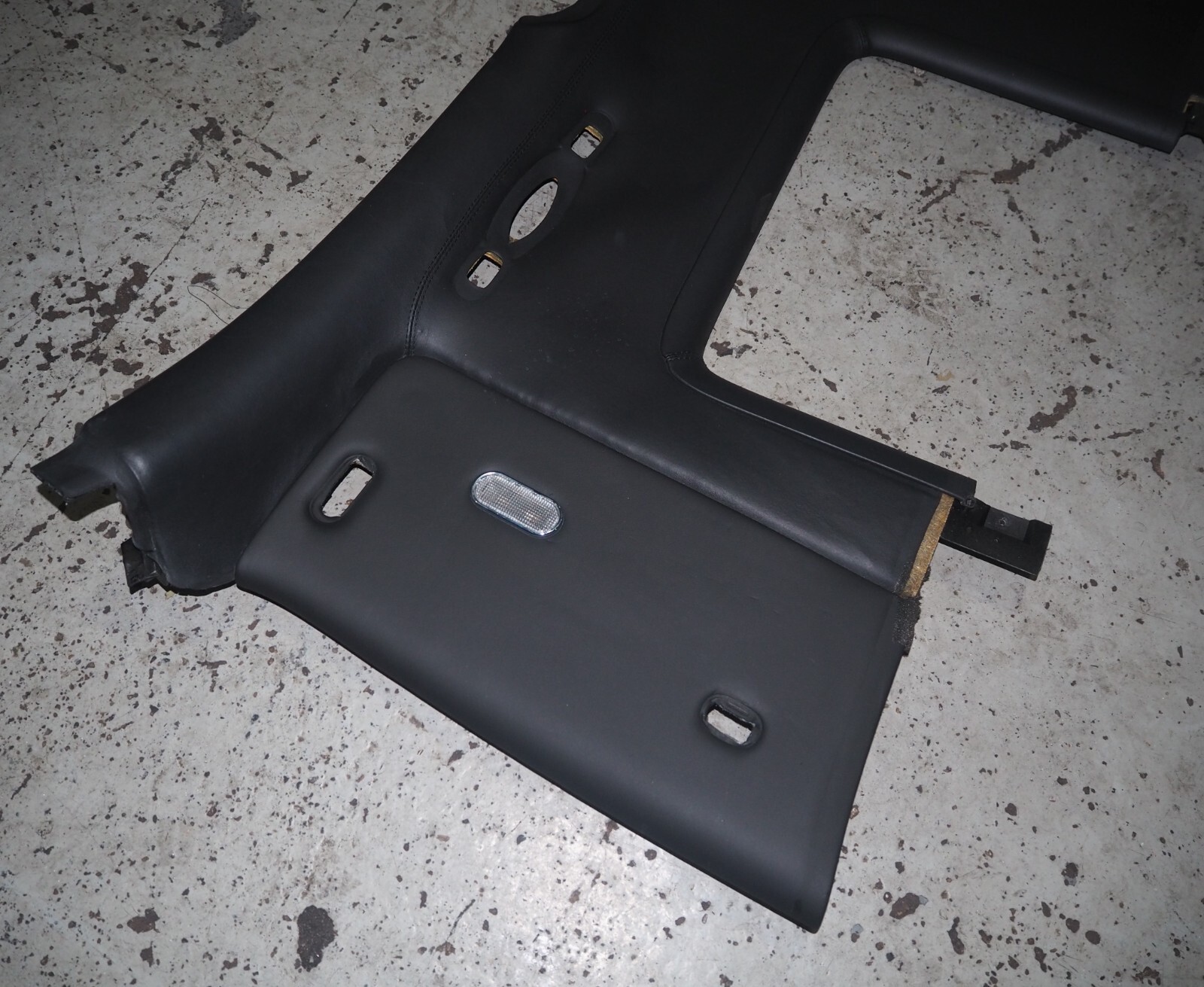 2006-2012 Bentley Flying Spur Left & Right Main Headliner Trim Beluga Black OEM