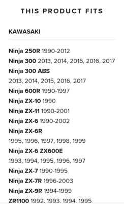 KAWASAKI OEM NEW 34028-1429 34028-1192 Ninja,Zepher footstep peg