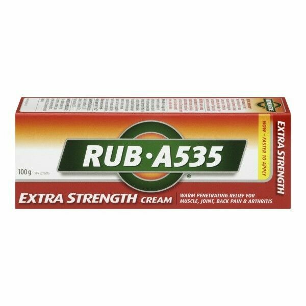 Rub A535 Extra Strength Cream for Relief of Arthritis Muscle Joint Pain