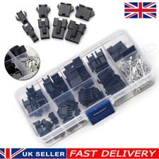200X 2.54mm Pitch JST SM Terminals Connectors 2/3/4/5pin Male/Female Shell Kit