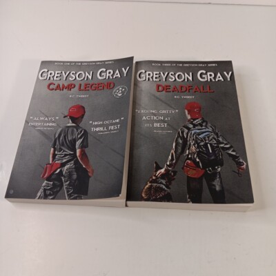 Greyson Gray: Camp Legend + Deadfall by B.C. Tweedt TPBs SIGNED