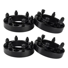 4pc 1.25" Black Hub Centric Wheel Spacers 6x139.7 or 6x5.5 for Toyota 4Runner