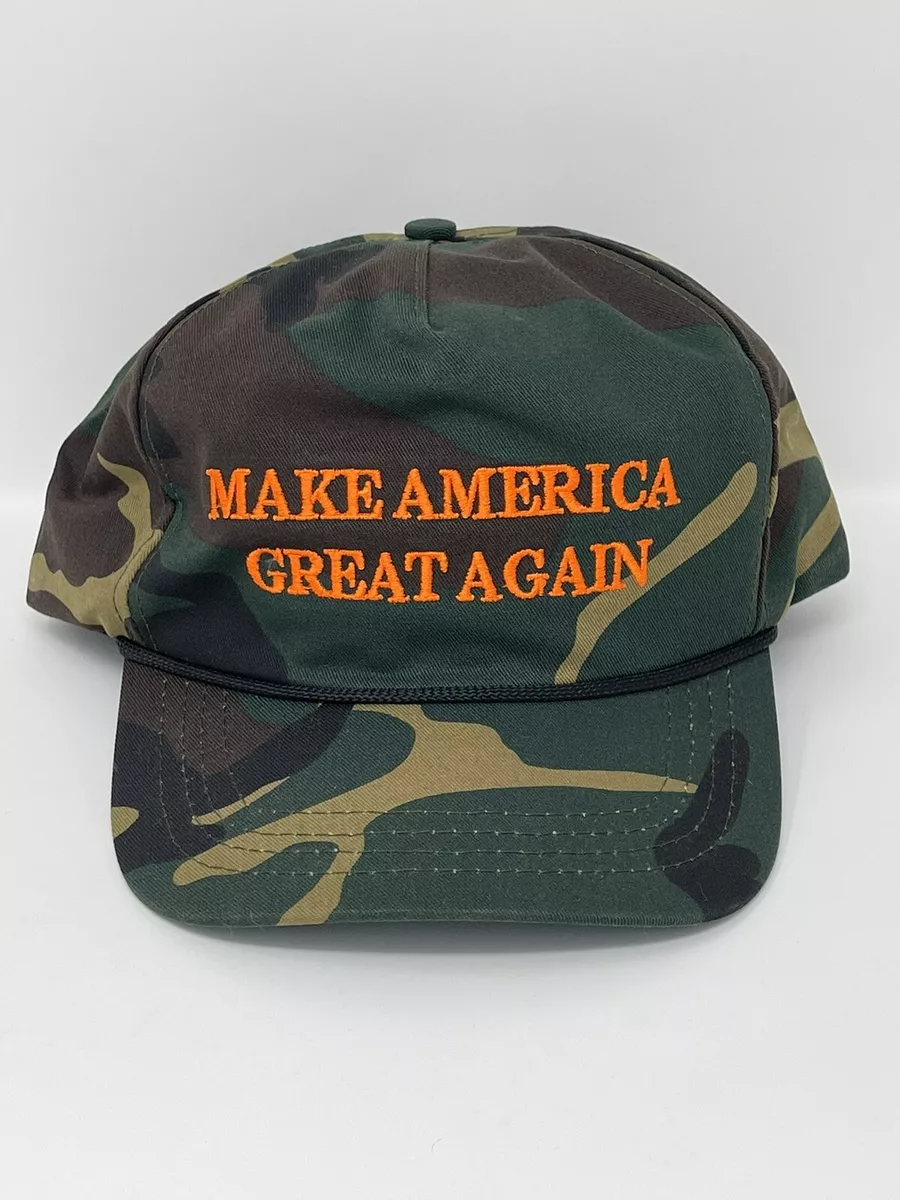 Official Donald J Trump CAMO MAGA HAT Cali Fame 2016 Presidential