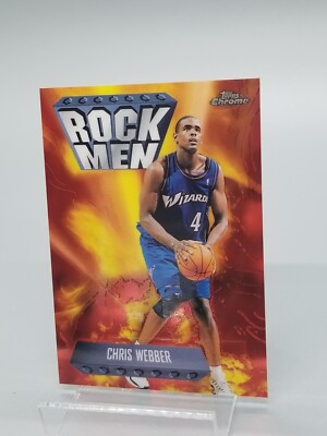1998-99 Topps Chrome #SB19 Chris Webber Season's Best Rock Men Wizards HOF