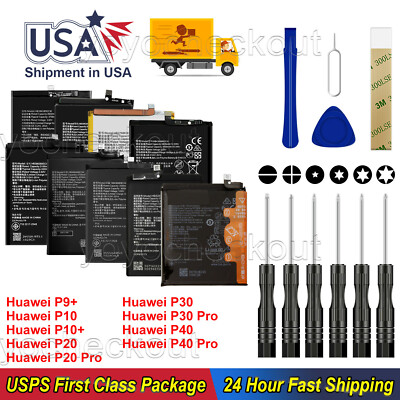 For Huawei P10 Plus/P20/ P9 Plus/ P20 Pro/P10/P30 Pro/P30/P40 Pro Repair Battery