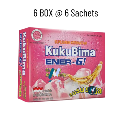 6 Box KUKUBIMA ENER-G Milk Ginseng Energy Drink Stamina Increase Antioxidant - Picture 22 of 22