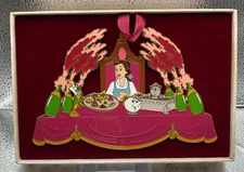 Disney DLP 2025 Be Our Guest Beauty & the Beast Belle Jumbo LE 425 Box pin