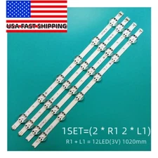 New LED strips For LGLG 49UV340C 49UJ670V 49UJ651V 6916L-2862A 6916L-2863A