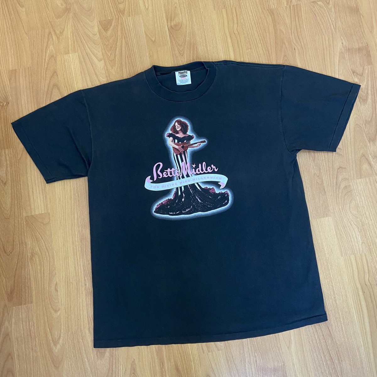 Vintage Bette Midler The Divine Miss Millennium Logo Concert T 