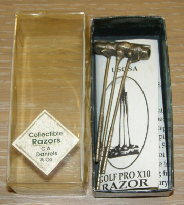 COLLECTIBLE RAZORS GLOF PRO X10 RAZOR C.A. DANIELS & CO