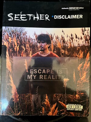 Seether- Disclaimer - Guitar Tab / Tablature Book