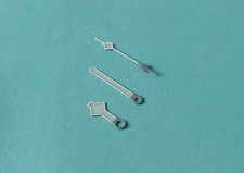 HANDS SET T STYLE GREY CENTER BGW9 / SEIKO MOD SKX SKX007 NH35 NH36 NH34