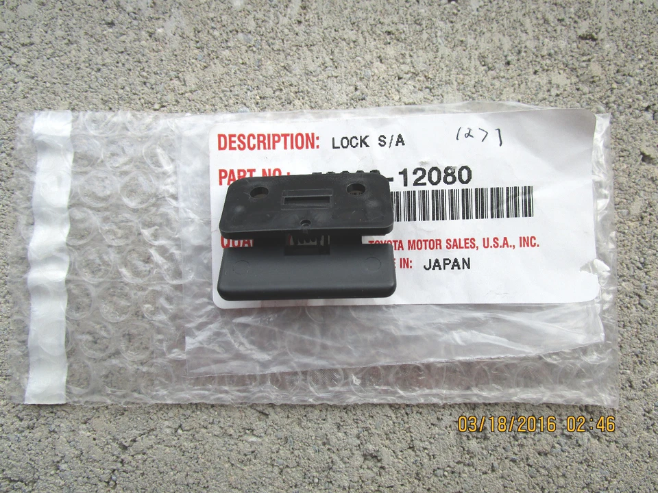 95-99 TOYOTA AVALON CONSOLA CENTRAL Y BRAZO TAPA BLOQUEO NUEVO Foto 2 de 2