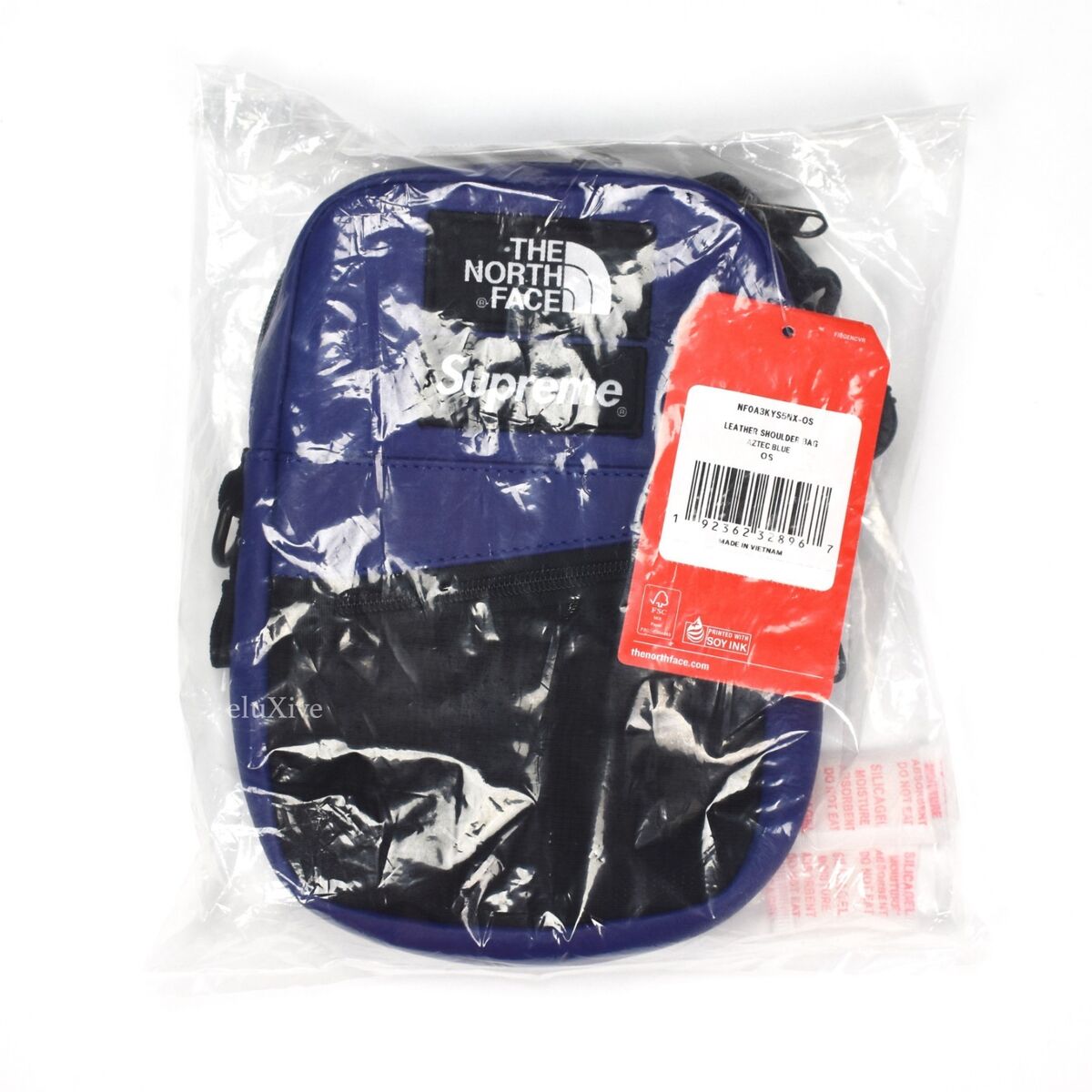 NWT Supreme The North Face Royal Blue Leather Box Logo NWT Supreme The North Face Royal Blue Leather Box Logo