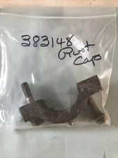USED OMC 383148 0383148 Stringer Stern Drive Pivot Cap w/Bolts 80-245 Hp