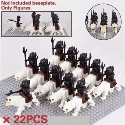 Lego Noppen + Herr der Ringe & Hobbit Ork Armee mit Wölfen NEU ZOLL - SIE WÄHLEN - Bild 7 von 11
