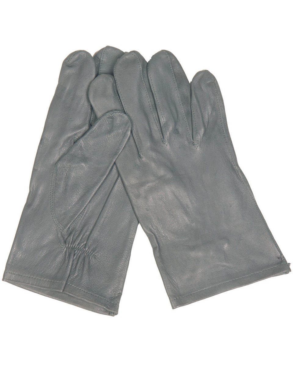 Original German Army Leather Gloves Winter Driving Surplus