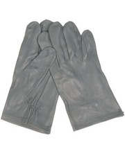 Gloves Military leather German Bundeswehr German Military Grey Leather Gloves MD