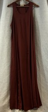 Vintage Show Me Your Mumu Sleeveless Scoop Neck Maxi Dress Size Small Maroon