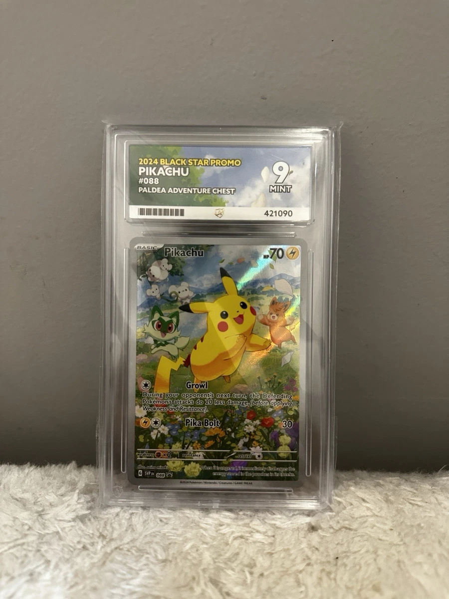 Pokémon Pikachu Grade 9 Pokémon TCG Individual Collectable Card