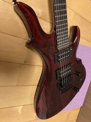 Electric Guitar Grass Roots G-NH-70 Nightmare Burner Red Japan