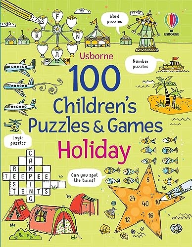 100 Children's Puzzles And Games: Holiday Phillip Clarke - Image 2
