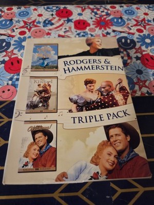 RODGERS & HAMMERSTEIN - TRIPLE PACK - 3 DVD SET - OKLAHOMA, KING N I, SOUND,