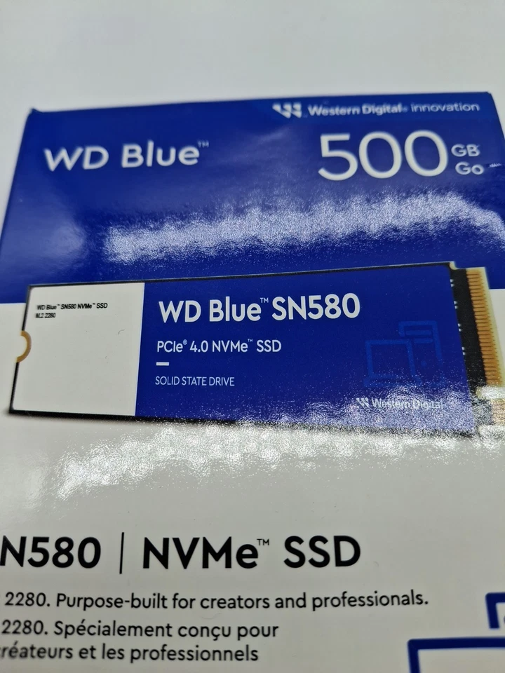 WD 500GB WD Blue SN580 NVMe Internal Solid State Drive SSD WDS500G3B0E - Image 3 of 4