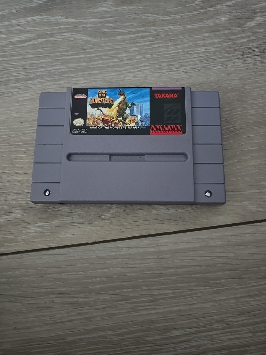 King of the Monsters (Super Nintendo Entertainment System, 1992)  26483340181| eBay