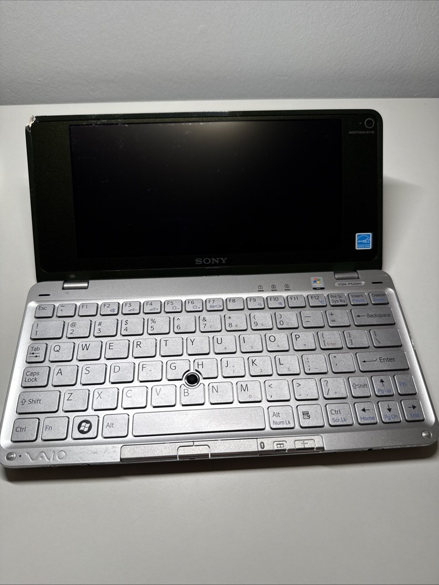 SONY VAIO Type P VGN-P530H Win Vista PC Computer mini Laptop