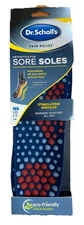 Dr. Scholl's Orthotics Sore Soles Pain Relief Stimulating Nodules (M Size 8-14)