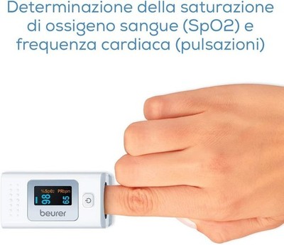 Beurer PO 35 Pulse Oximeter for Monitoring Oxygen Saturation in the Blood