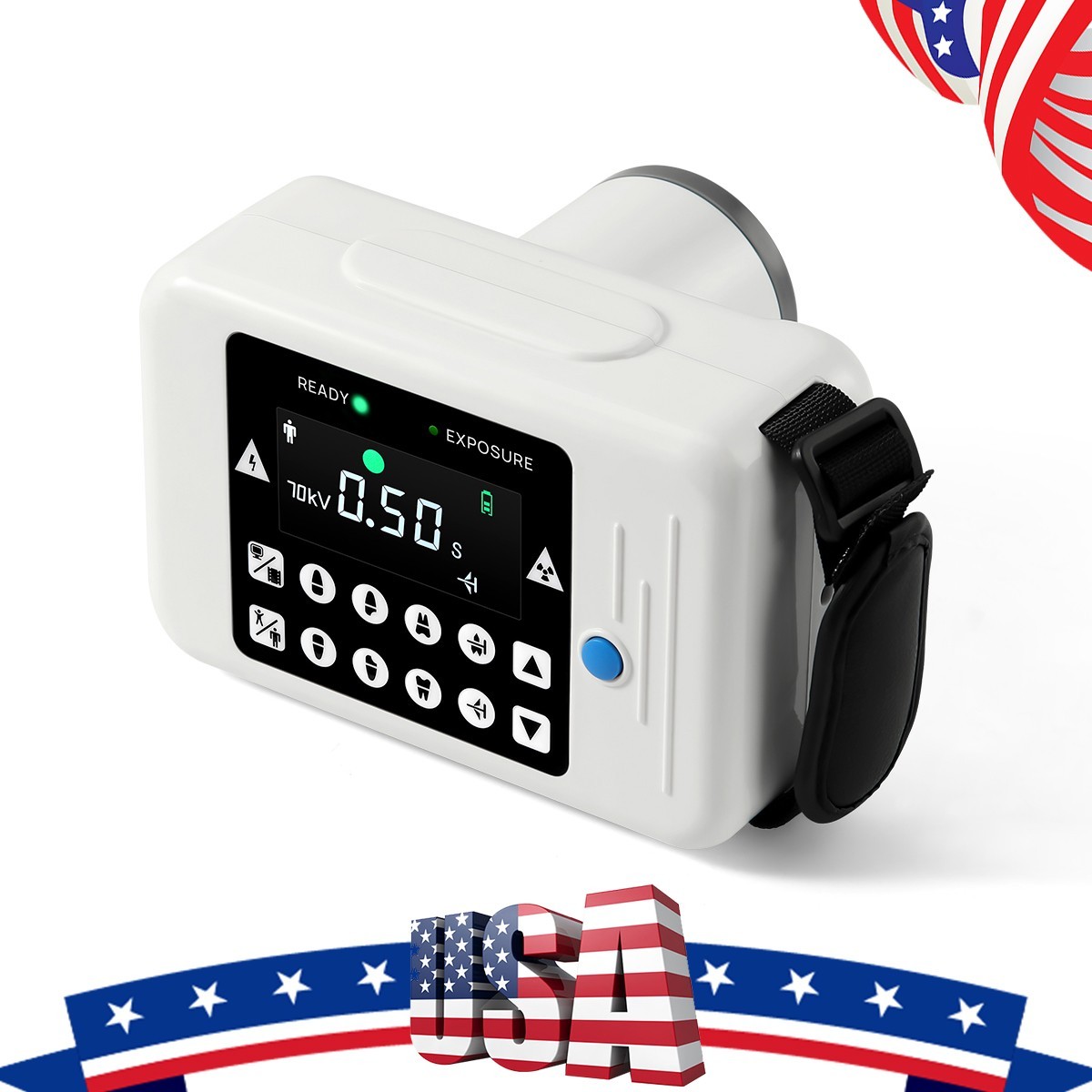 Dental X Mobile Unit System Ray Digital Machine High Frequency NO Shield