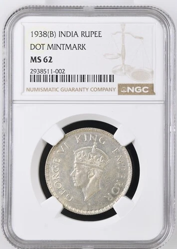 MS 62 Graded British Indian Coins for sale | eBay