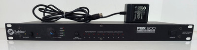 Sabine FBX 900 Feedback Exterminator Rack Mount - With Power Supply