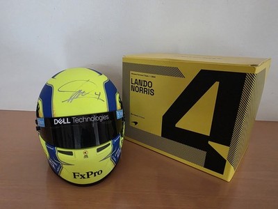 Lando Norris 1:2 Scale Helmet 2022 Mclaren F1 Formula 1 1:2 Helm casque signed