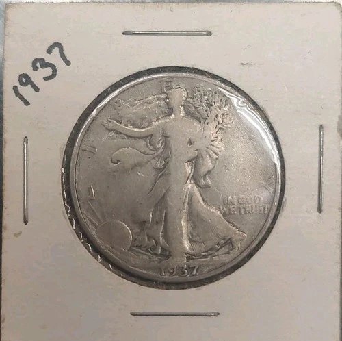 1937 50C Walking Liberty Half Dollar